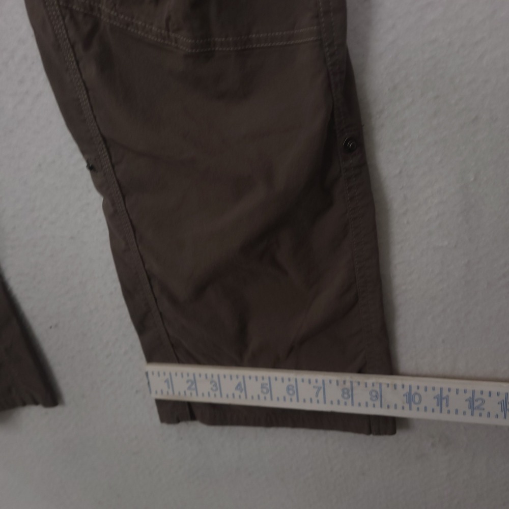 Kuhl Cargo Pants Womens 34 Brown Hiking Outdoor Utility Straight Leg Gorpcore - Picture 12 of 16